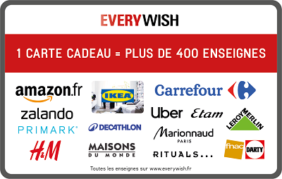 Carte Cadeau Everywish